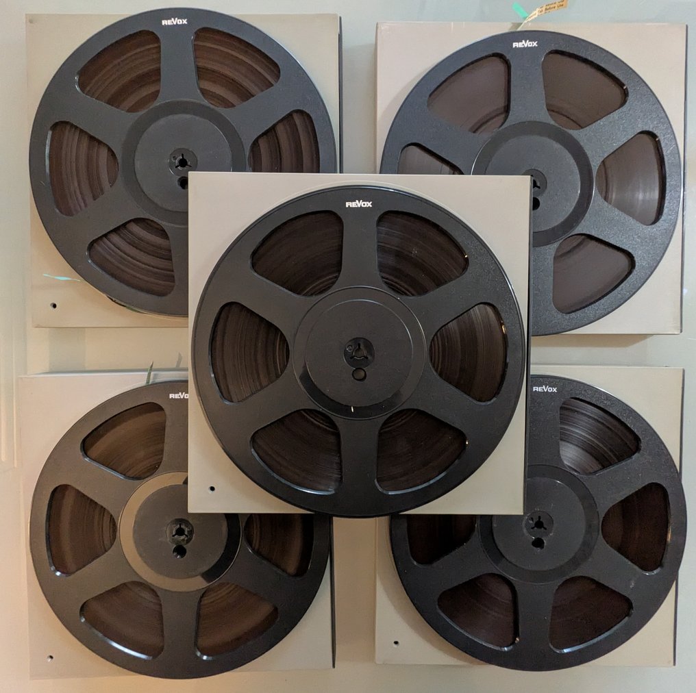 Revox - 26厘米卷轴与胶带 开盘式音频 #1.0
