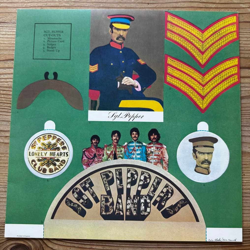 Beatles - Sgt. Pepper's Lonely Hearts Club Band [FIRST UK mono pressing] - LP - 1st Mono pressing - 1967 #4.3
