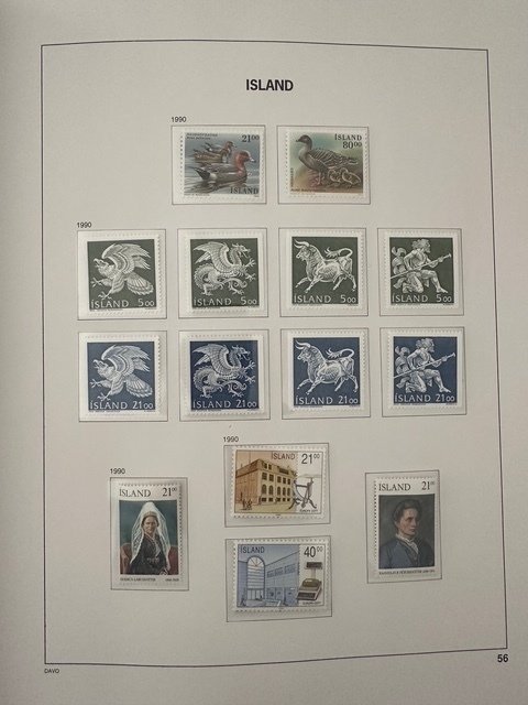 冰岛 1990/2000 - 冰岛邮票收藏 #4.3
