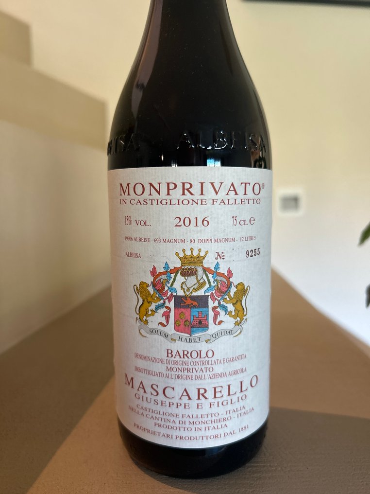 2016 Giuseppe Mascarello, Monprivato - Barolo - 1 Garrafa (0,75 L) #1.0
