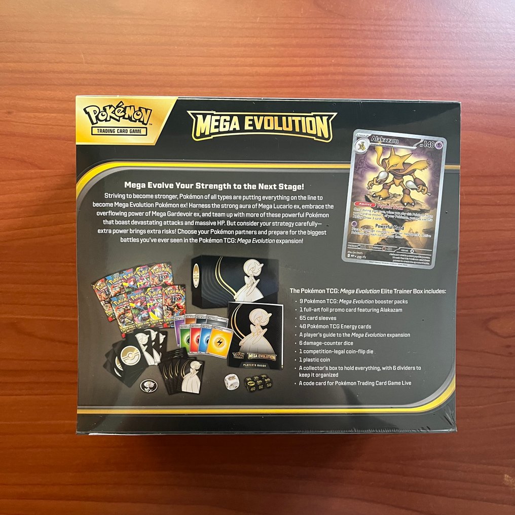 Sealed box - MEGA EVOLUTION GARDEVOIR ELITE TRAINER BOX #1.0