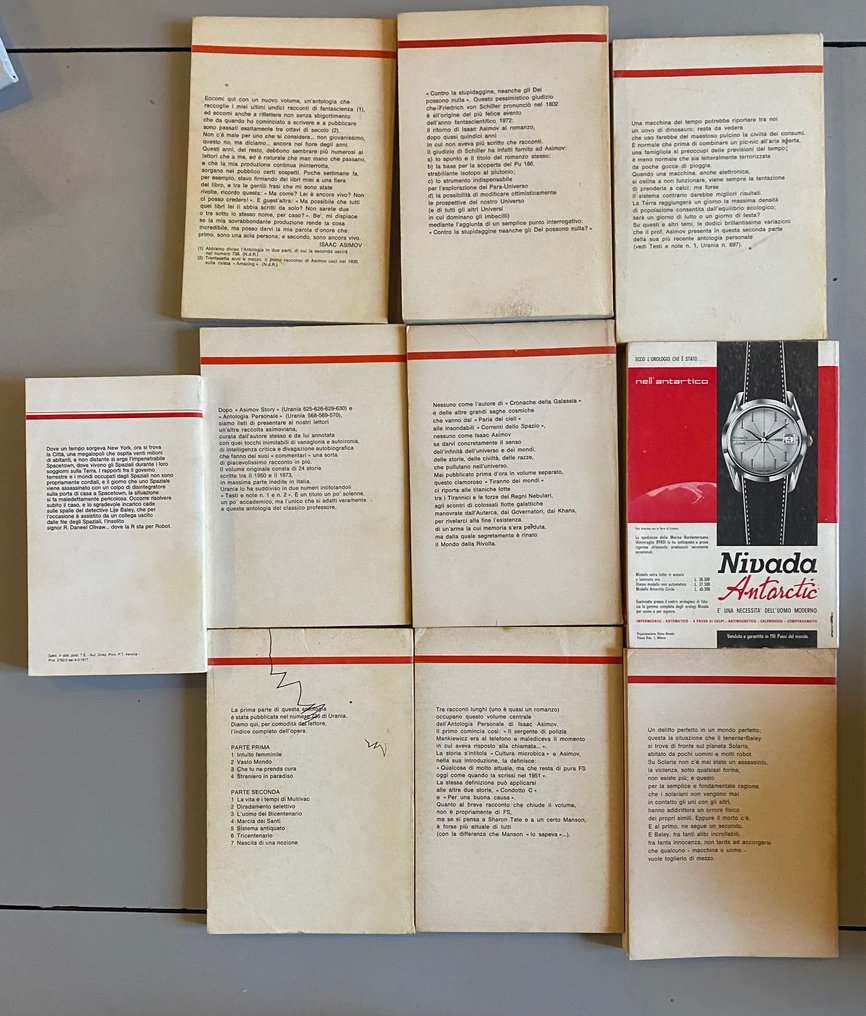 Asimov, Clarke, Bradbury, Heinlein - Collezione fantascienza Urania - Oscar - 1963-1984 #1.0