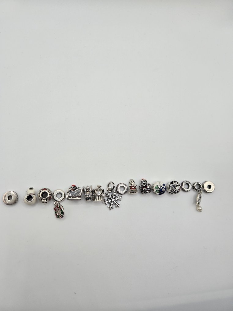 Senza prezzo di riserva - Pandora - Braccialetto Argento - Argento 925, tutti i charm S925 #2.1
