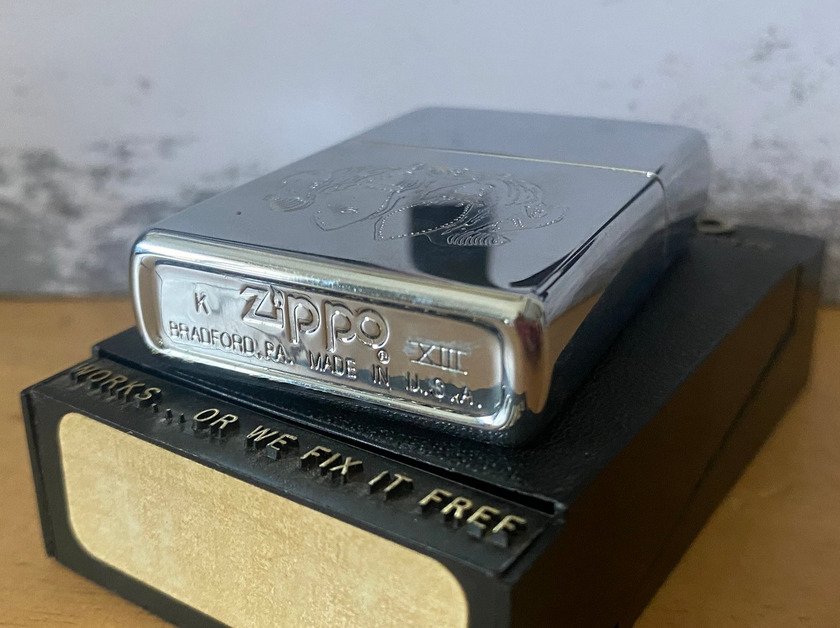 Zippo - COWBOYS SANTIAGS - Ingen mindstepris - Lighter - Stål (rustfrit), Messing #1.0