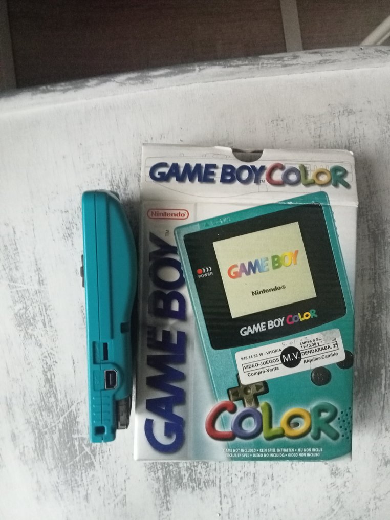Nintendo - Gameboy Color - teal - Console per videogiochi portatile - In scatola originale sigillata #4.3