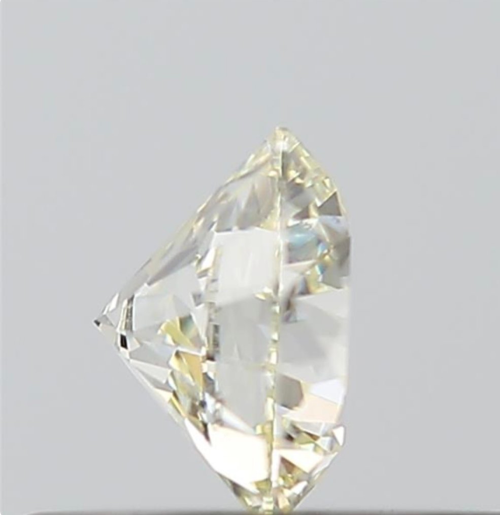 沒有保留價 - 1 pcs 鑽石  (天然)  - 0.33 ct - 圓形 - K(輕微黃色、從正面看是亮白的) - SI1 - 國際寶石學院（International Gemological Institute (IGI)） - Ex Ex Ex 无 #3.2