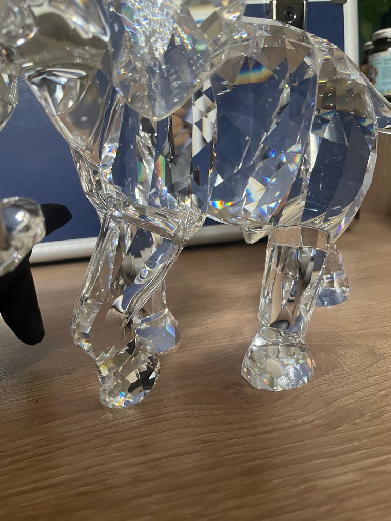Swarovski - Figurine - 2006 - Limited Edition - Elephant - 854407 - Box + Certificate - Crystal #4.3
