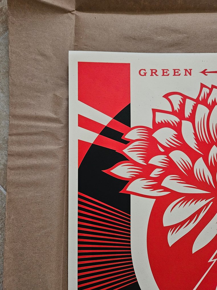 Shepard Fairey (OBEY) (1970) - Green Power Print #4.3