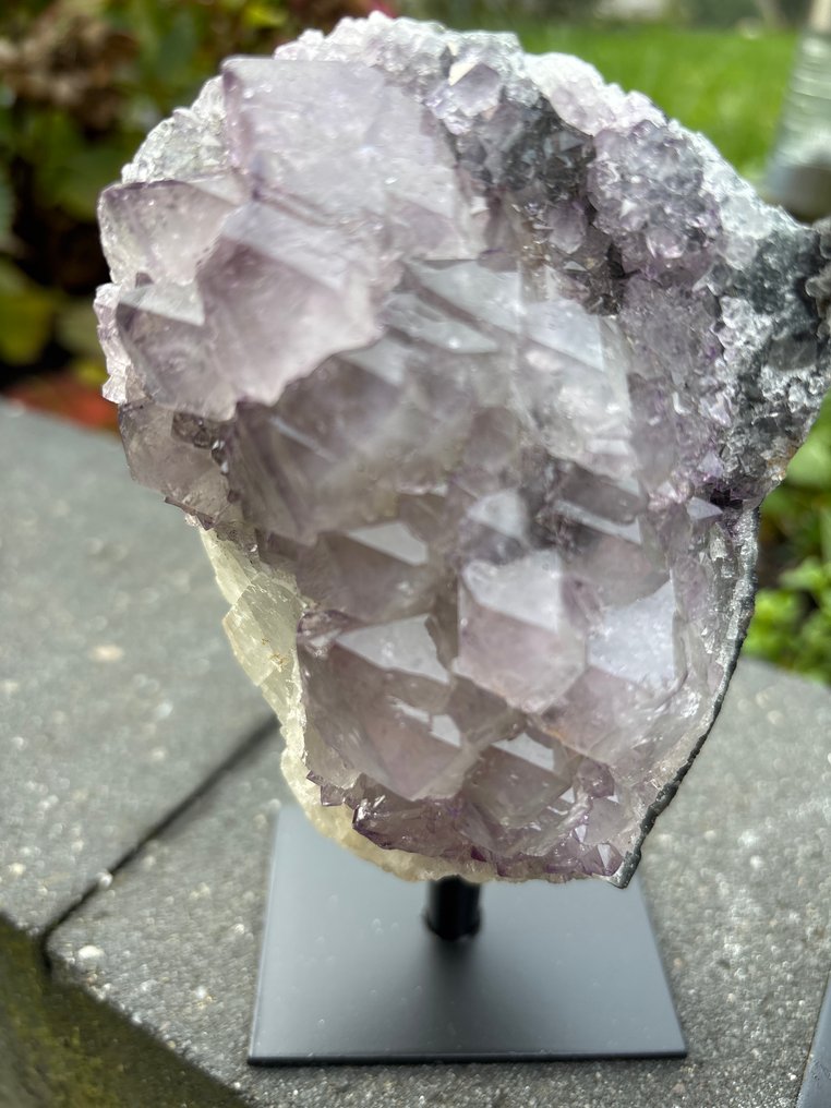 Amethyst Crystal cluster- 1500 g - (3) #2.1