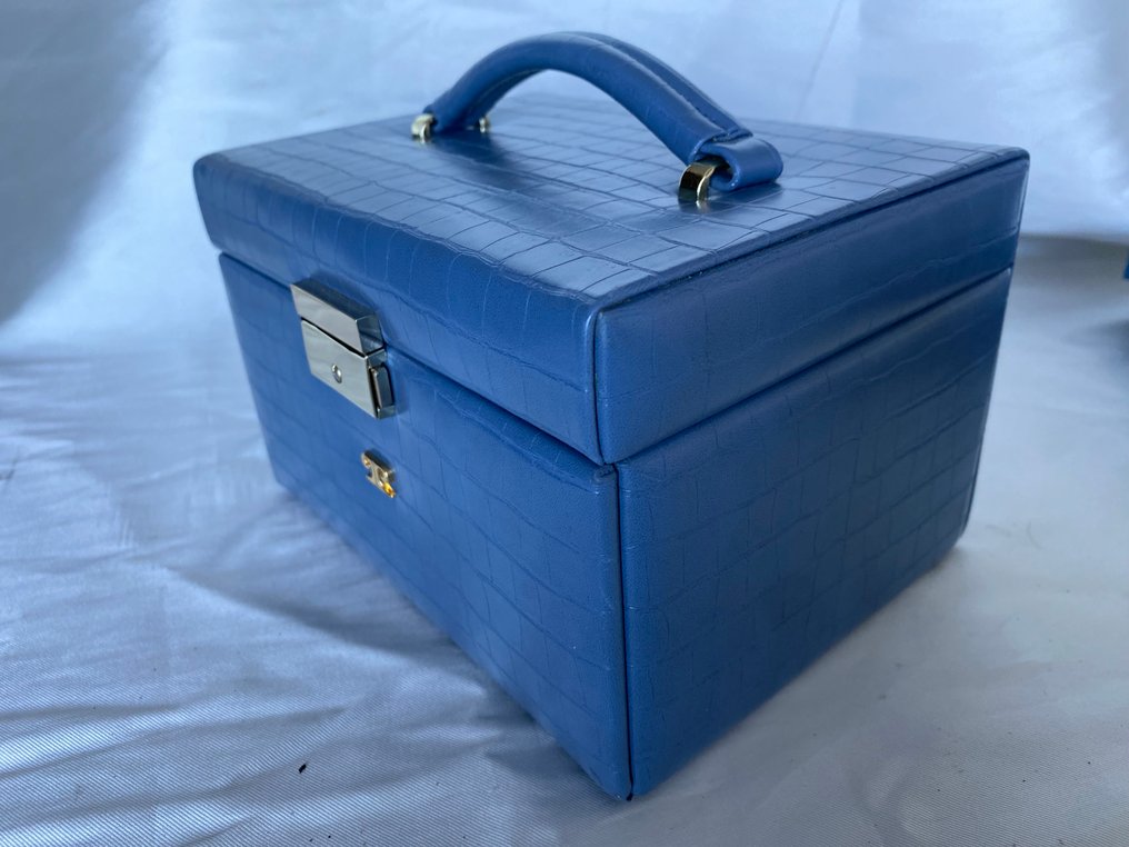 Pierre Cardin - Jewellery box - Travel with a security lock - semi leather #2.1