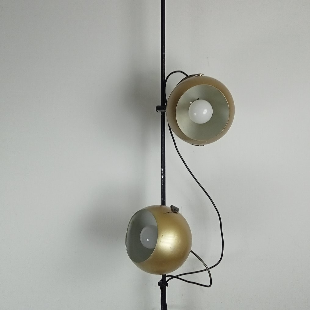 Floor lamp - eyeball - Lacquered steel - Vintage space age eyeball floor lamp #4.3