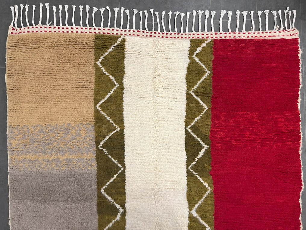 Berber, Multicolored Berber rug - Carpet - 303 cm - 213 cm - 100% natural wool #4.3