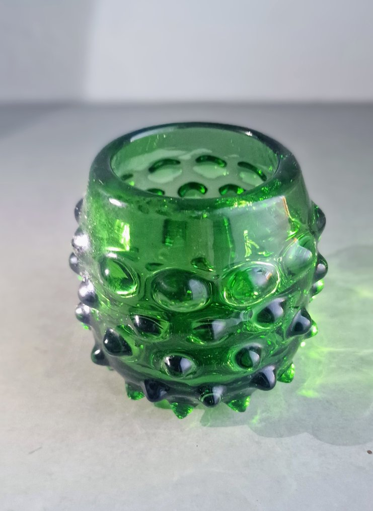 Empoli - 花瓶 - 水晶 - 泡泡玻璃花瓶 #1.0