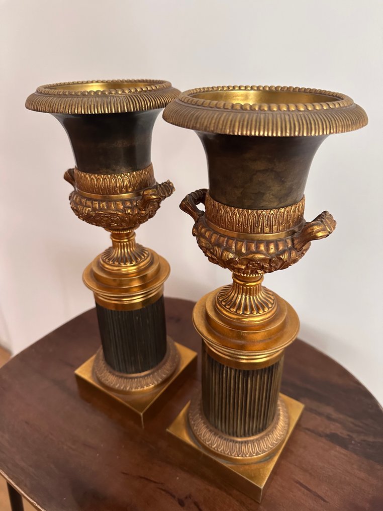 Candelabrum (2) - Aranyozott bronz #1.0