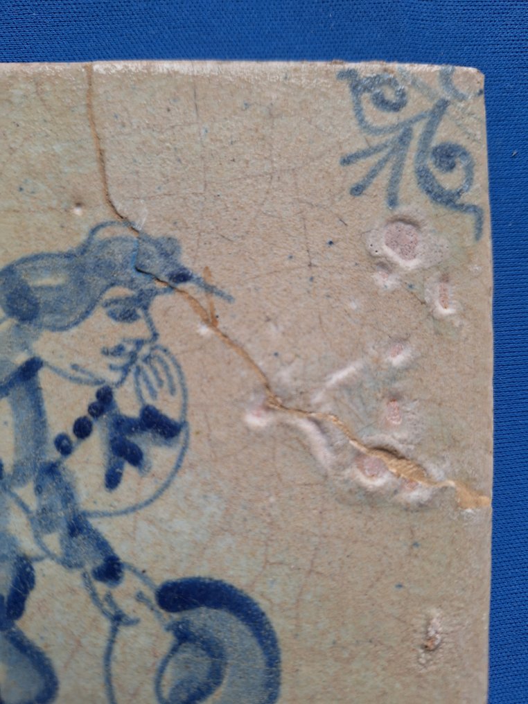 Αντίκες Πλακάκι - Αντίκες - 1600-1650 - φωνάζοντας άνδρας #3.2