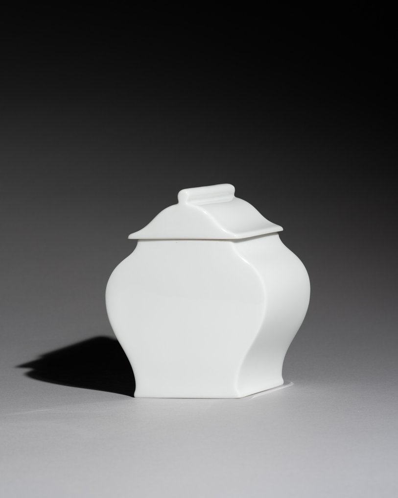 Rosenthal - Tadao Amano - Doboz - Sakura 4101/2 - Csont porcelán - Post-modern Japan Style #2.1