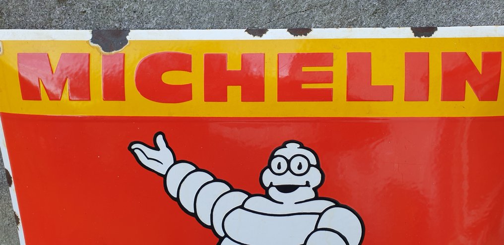 Aus Nachlass Michelin - MICHELIN 50 x 50 cm - Enamel sign - Enamel #3.2