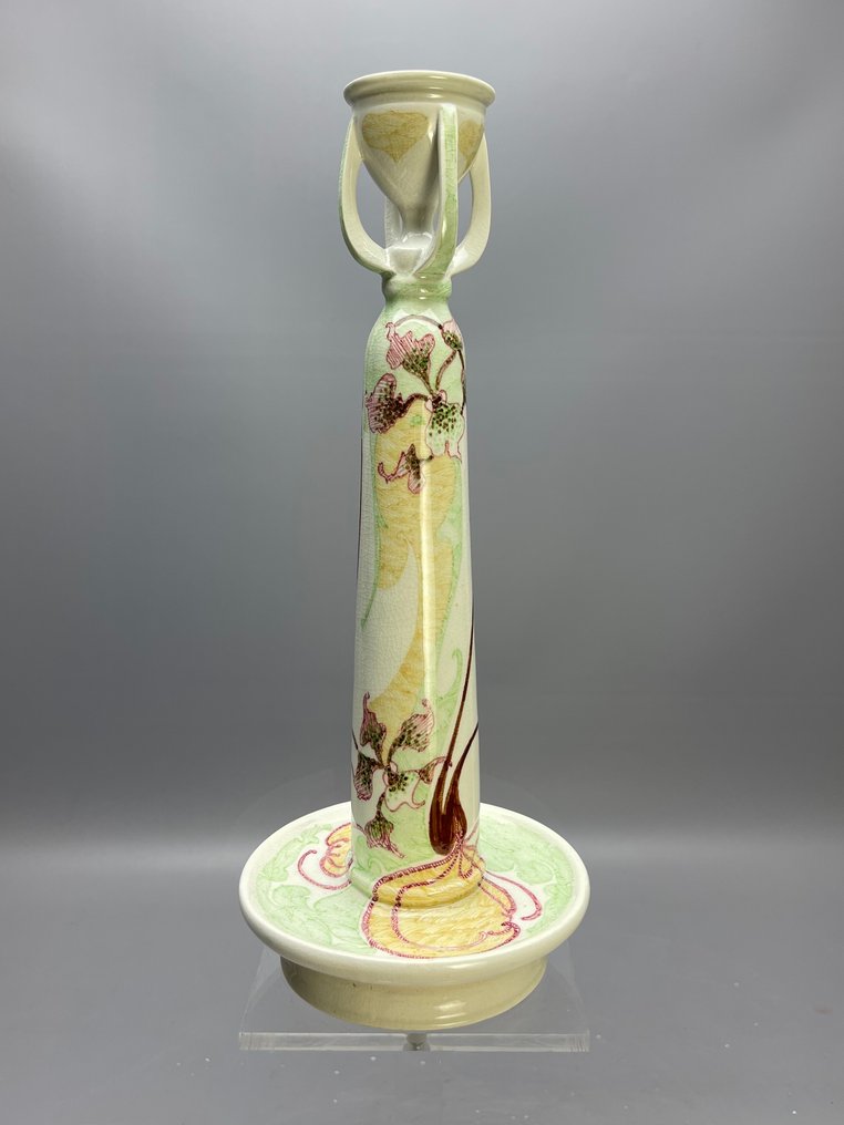 Plateelbakkerij Zuid-Holland - 燭台 - 陶器 - 新艺术运动 #1.0