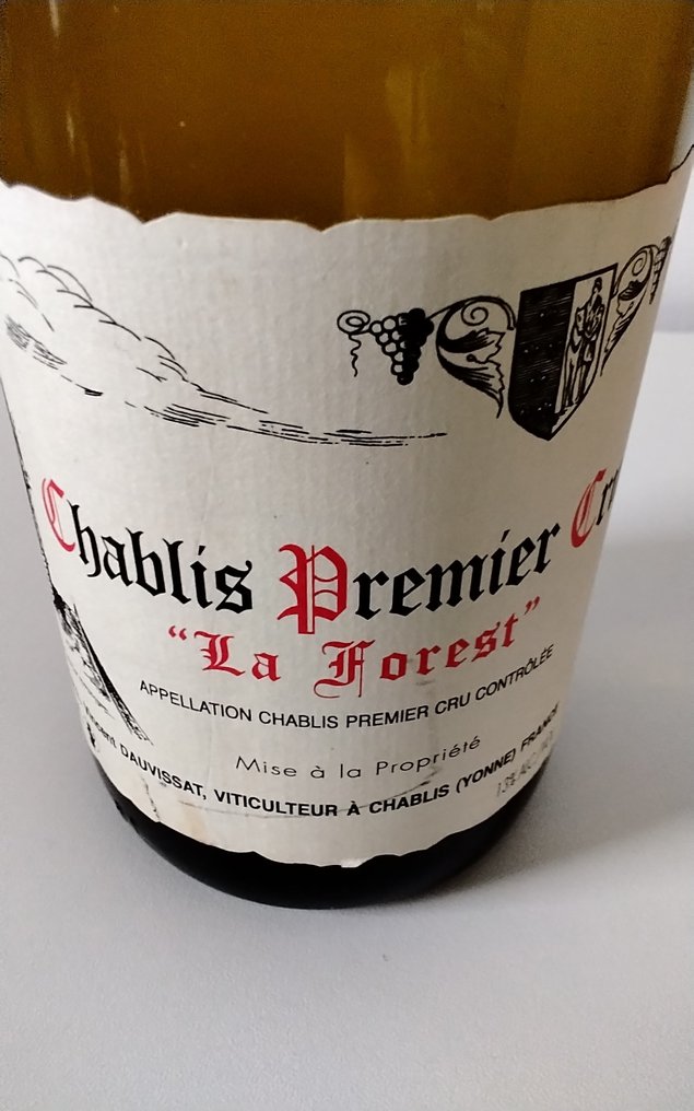 2010 Vincent Dauvissat "La Forest" - Chablis 1er Cru - 1 Î¦Î¹Î¬Î»Î· (0,75L) #2.1