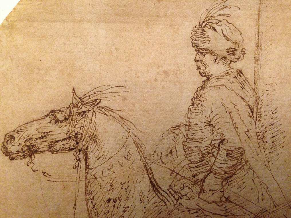 Stefano Della Bella (1610-1664), Attributed to - Cavaliere Ussaro Polacco #2.1