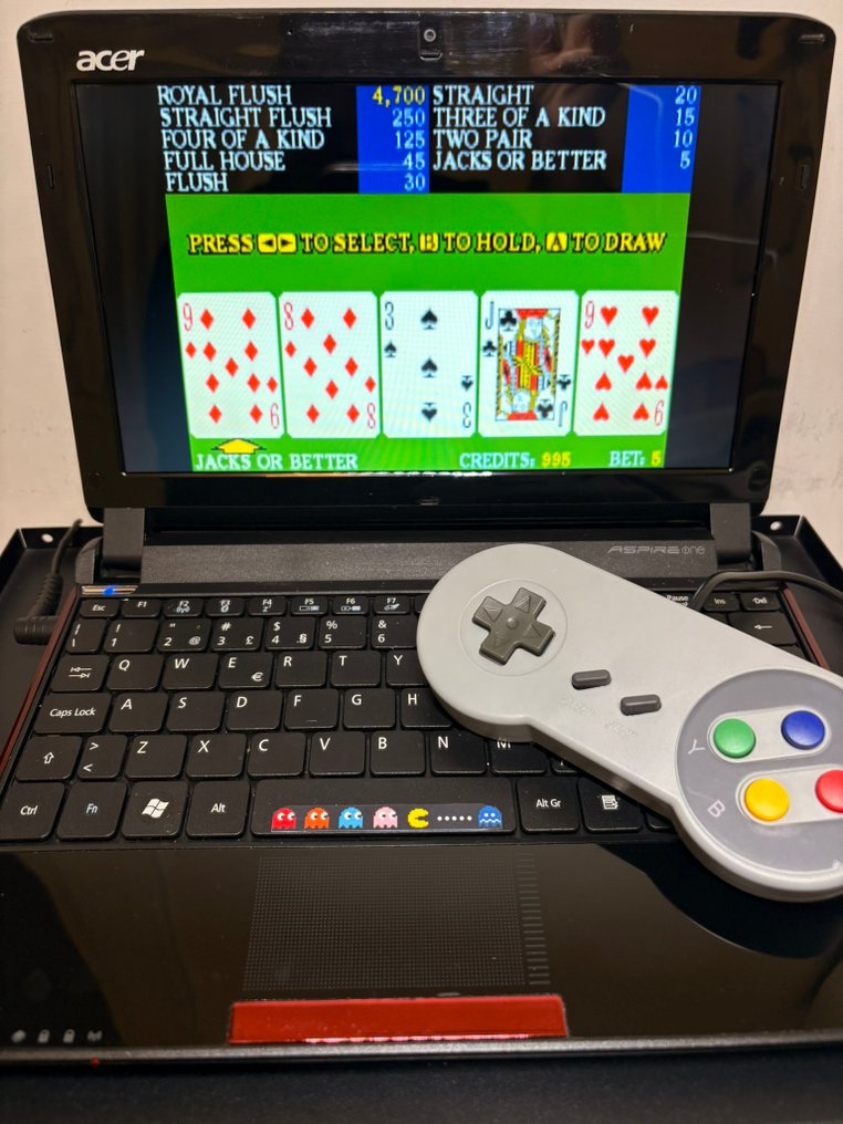 Acer Aspire One NAV50 Glossy Red - gaming emulator - Laptop (1) #4.3