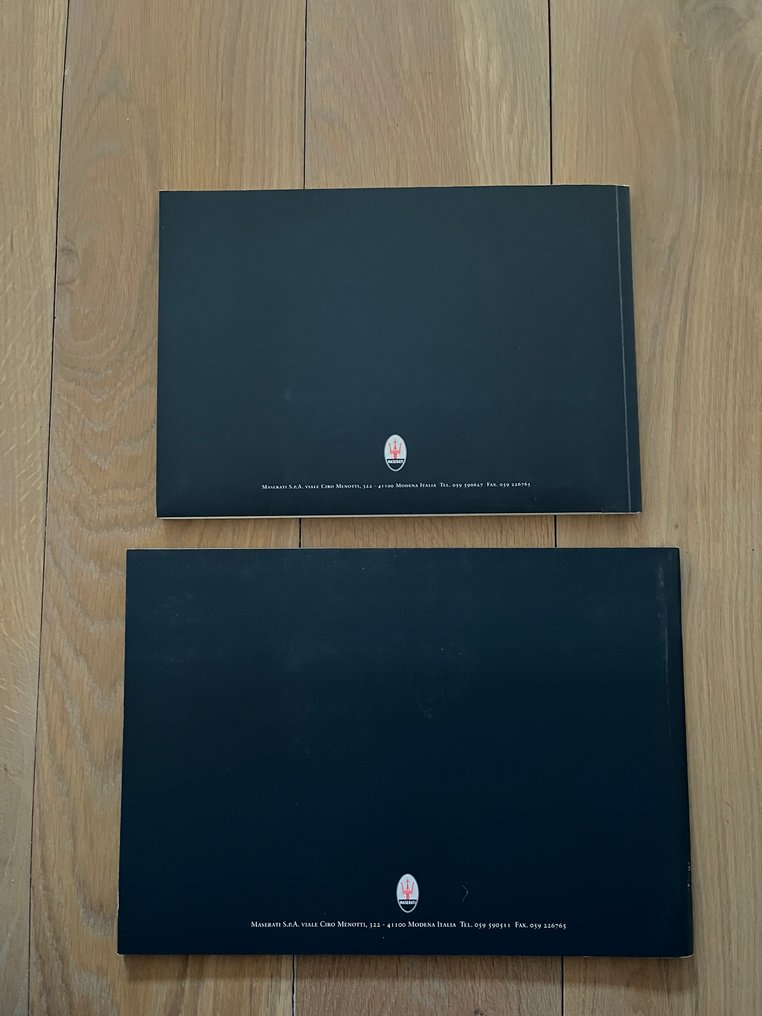 Brochure Maserati 3200 GT (N. 16/98) and Brochure Maserati 3200 GT with Interior Sketch, Schema - 小册子 - 1998 #2.1