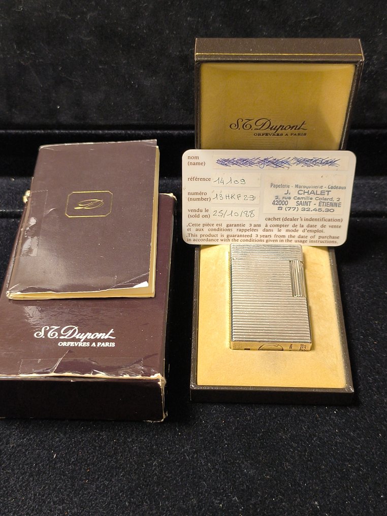S.T. Dupont - Line 1 - 打火机 - 镀银 #1.0