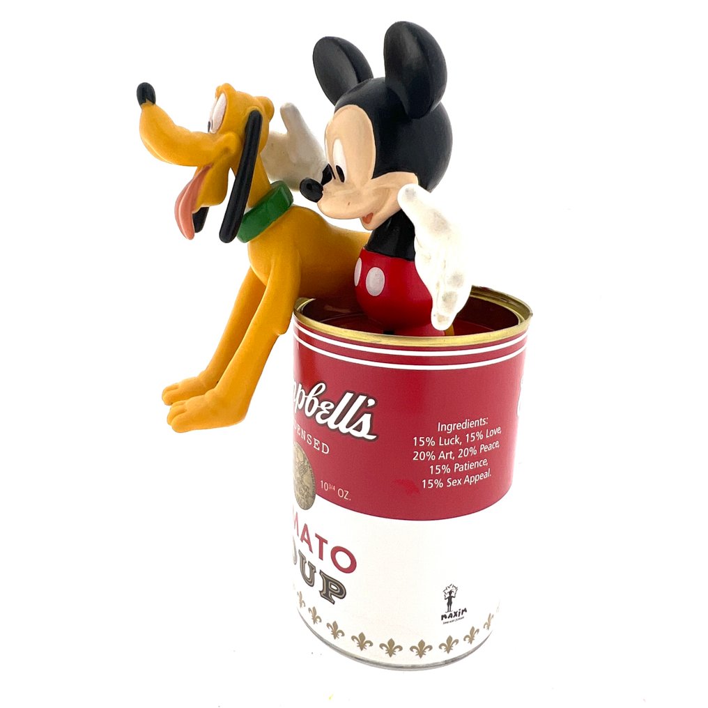 Koen Betjes (1992) - Mickey Mouse x Pluto x Campbell Soup - friends #1.0
