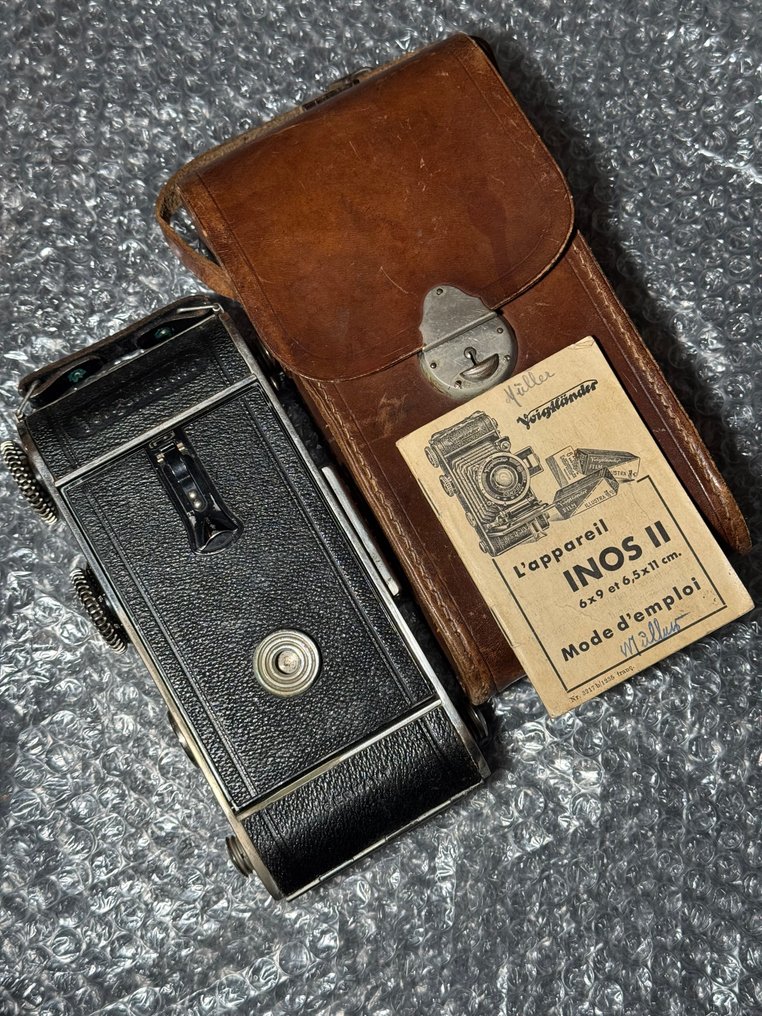 Voigtländer Inos II with 4,5/11,8cm Skopar | 120 / φωτογραφική μηχανή μεσαίου φορμά #1.0