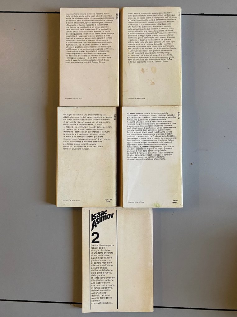 Asimov, Clarke, Bradbury, Heinlein - Collezione fantascienza Urania - Oscar - 1963-1984 #3.2