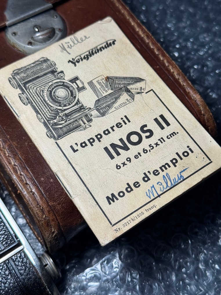Voigtländer Inos II with 4,5/11,8cm Skopar | 120 / φωτογραφική μηχανή μεσαίου φορμά #4.3