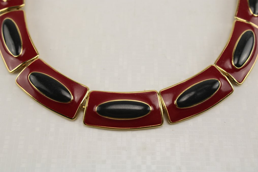 Monet - Gold-plated - Naszyjnik - Emaliowany #2.1