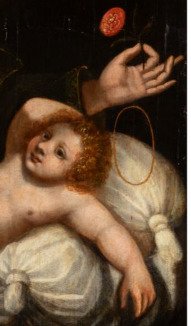 Ιταλική σχολή (XVII) - Virgen con Niño #3.2