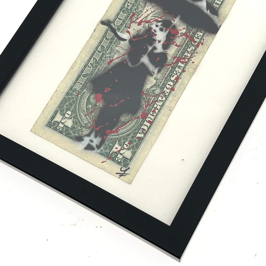 WhyCreationz (XX-XXI) - Dollar Art - Banksy Series: Umbrella Girl #3.2