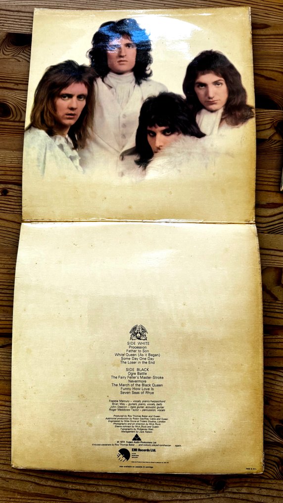Queen - QUEEN - 4 great albums [UK pressings] - Diverse Titel - Vinylschallplatte - Stereo - 1974 #2.1