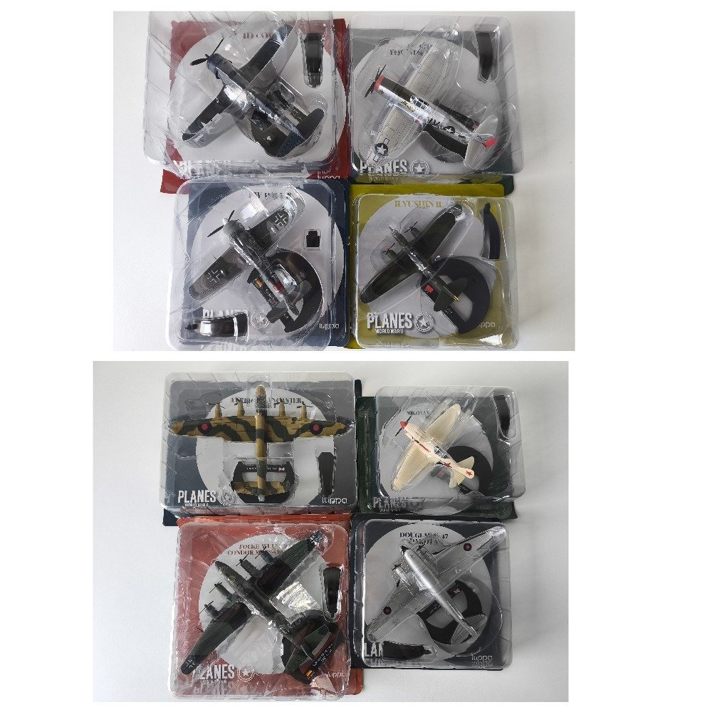 Luppa - Avião de guerra (8) - 8x Planes World War II #1.0