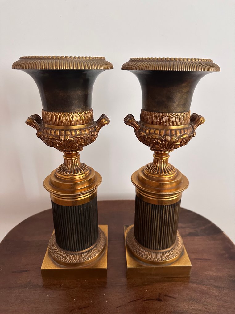 Candelabrum (2) - Aranyozott bronz #1.0