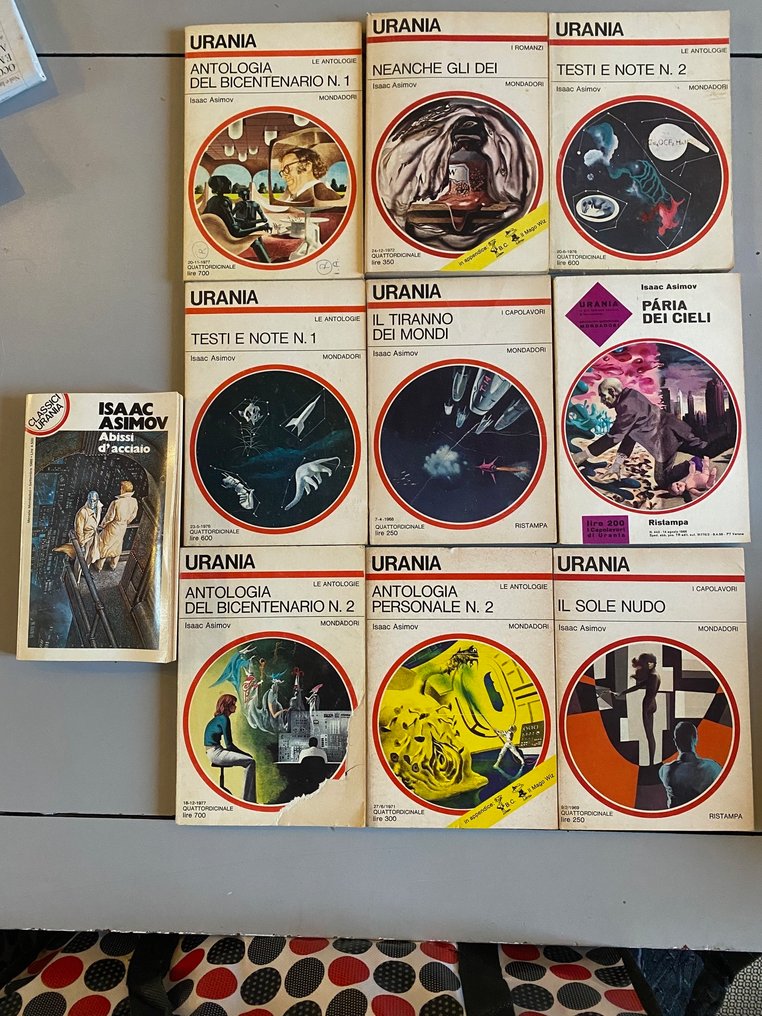 Asimov, Clarke, Bradbury, Heinlein - Collezione fantascienza Urania - Oscar - 1963-1984 #1.0