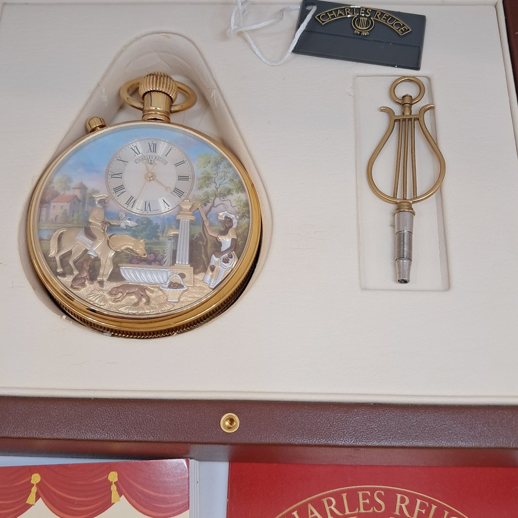 Automaton zsebóra - Charles Reuge - 4151G14 - 2000-2010 #2.1