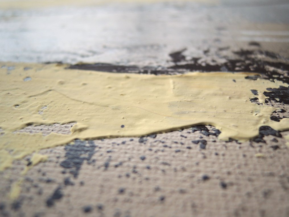 Monika Spiewak - Abstract - XXL - Oil Painting Stretched On The Frame - Ready To Hang - 1/1 Unique Piece #2.1