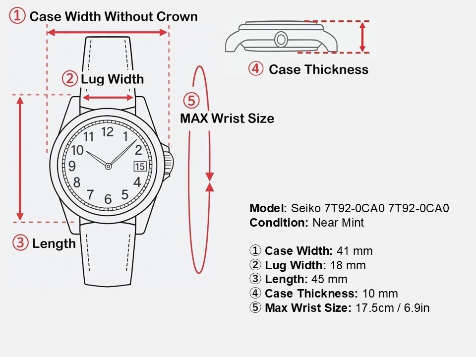 Seiko - Chronogragh - χωρίς τιμή ασφαλείας - 7T92-0CA0 - Άνδρες - 2009 #2.1