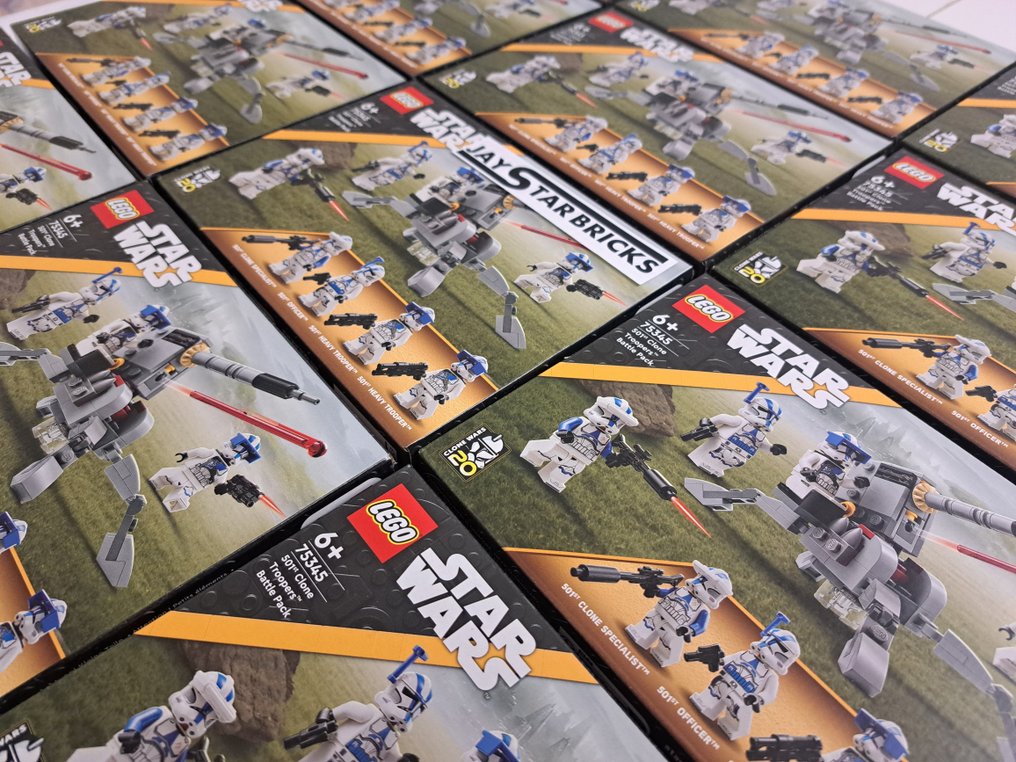 LEGO Set - Star Wars - 12x 75345 501st Clone Trooper Battle Pack #4.3