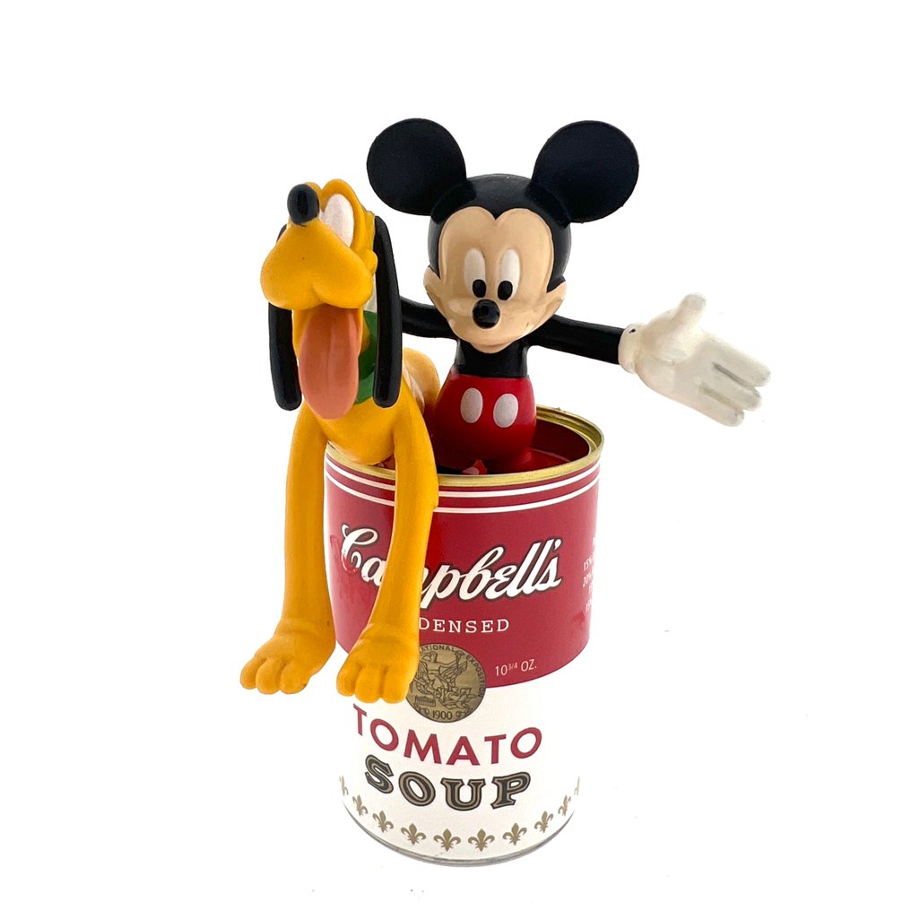 Koen Betjes (1992) - Mickey Mouse x Pluto x Campbell Soup - friends #2.1