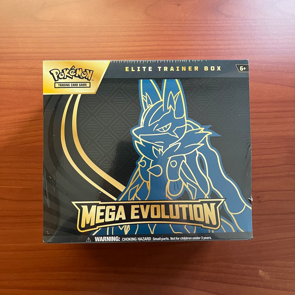 Sealed box - MEGA EVOLUTION LUCARIO ELITE TRAINER BOX #1.0