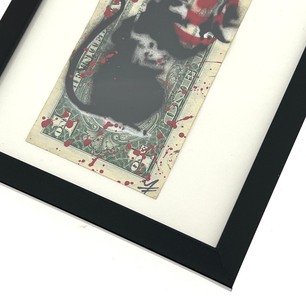 WhyCreationz (XX-XXI) - Dollar Art - Banksy Series: Radar Rat #3.2
