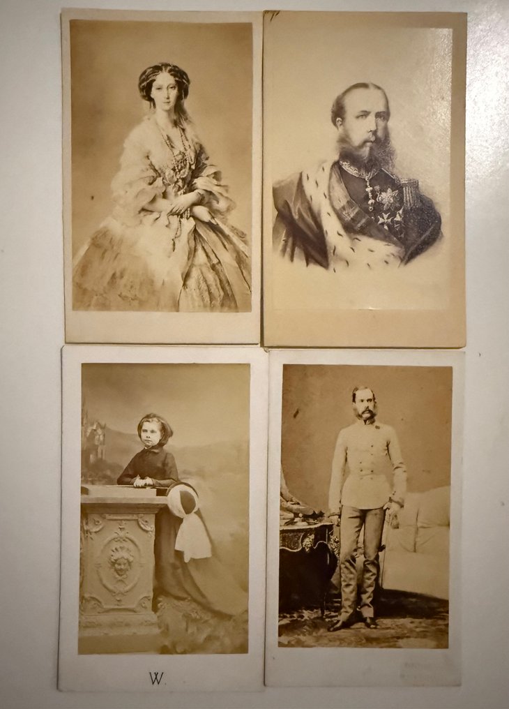 E. Desmaisons, Neurdein frères, Walery - Portraits impériaux du XIXᵉ siècle : Maximilien du Mexique, Maria Alexandrovna, François-Joseph #1.0