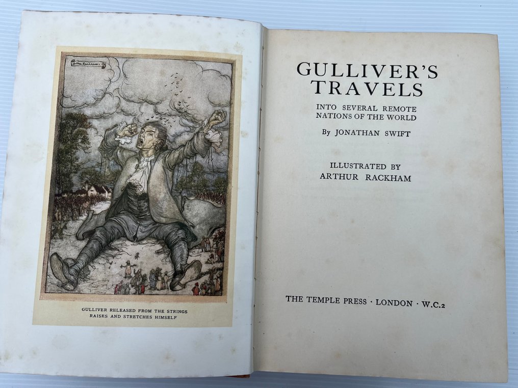 Jonathan Swift / Arthur Rackham - Gulliver's Travels - 1937 #2.1