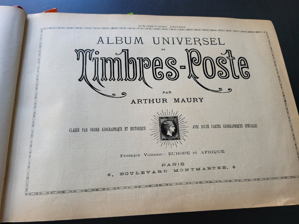 Europe 1850/1920 - Dik Antiek Maury album with various collections, including an advanced collection from Romania. #2.1