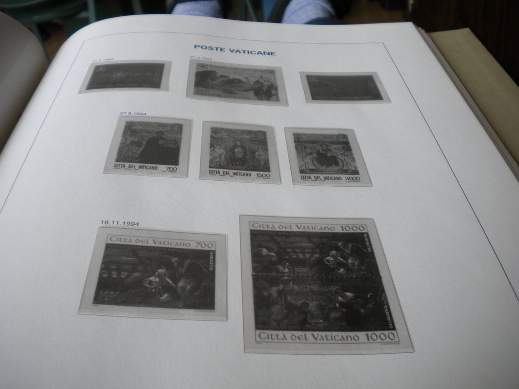 Βατικανό  - άλμπουμ Davo Luxe ουατινέ Poste Vaticane 1970 έως 1996 #4.3