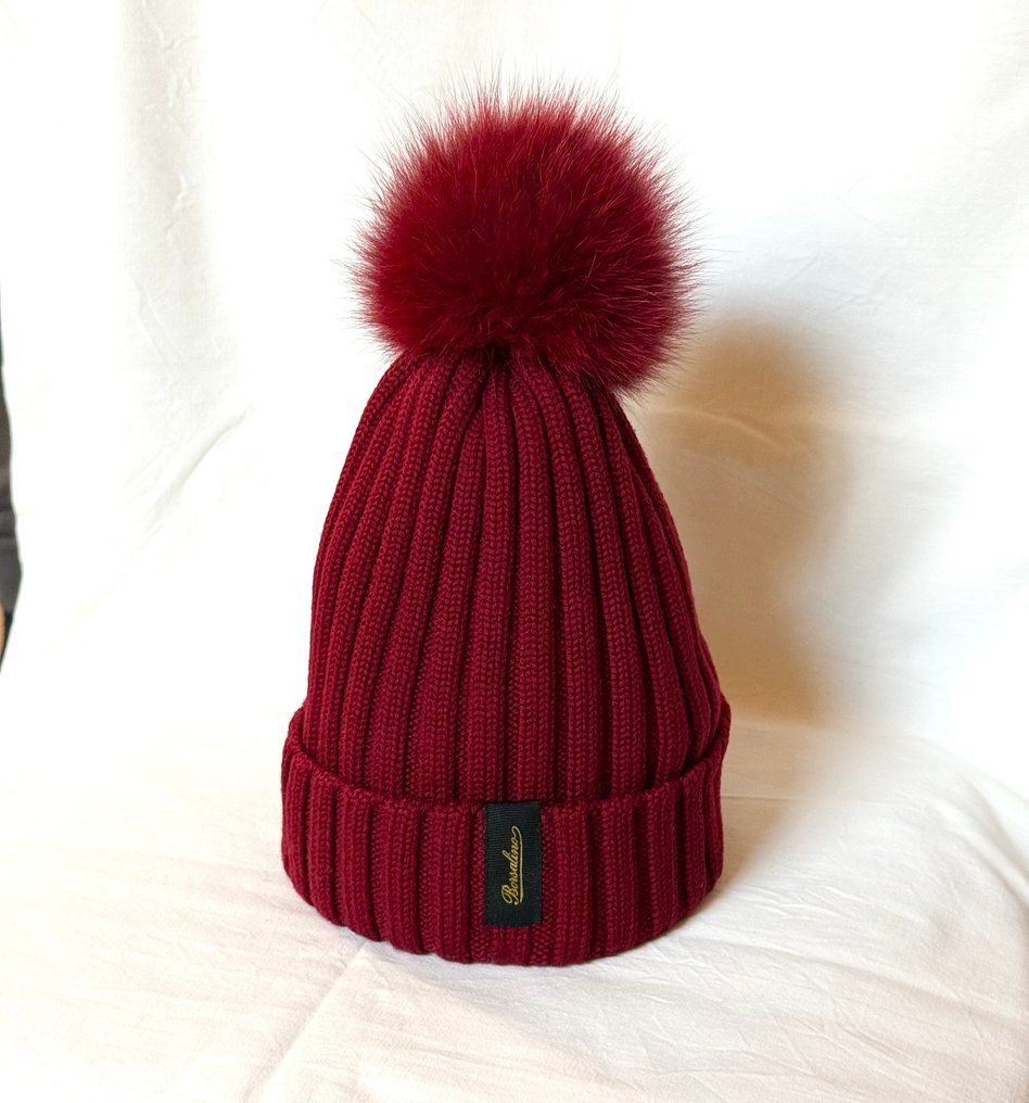 Borsalino - Beanie - Uld, Matteret ræv #1.0